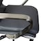 Flash Furniture Gray LeatherSoft Office Chair with Chrome Arms GO-21111B-GY-CHR-GG - alternate 8